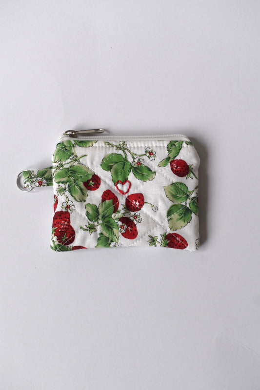 Strawberry Fields Mini Pouch