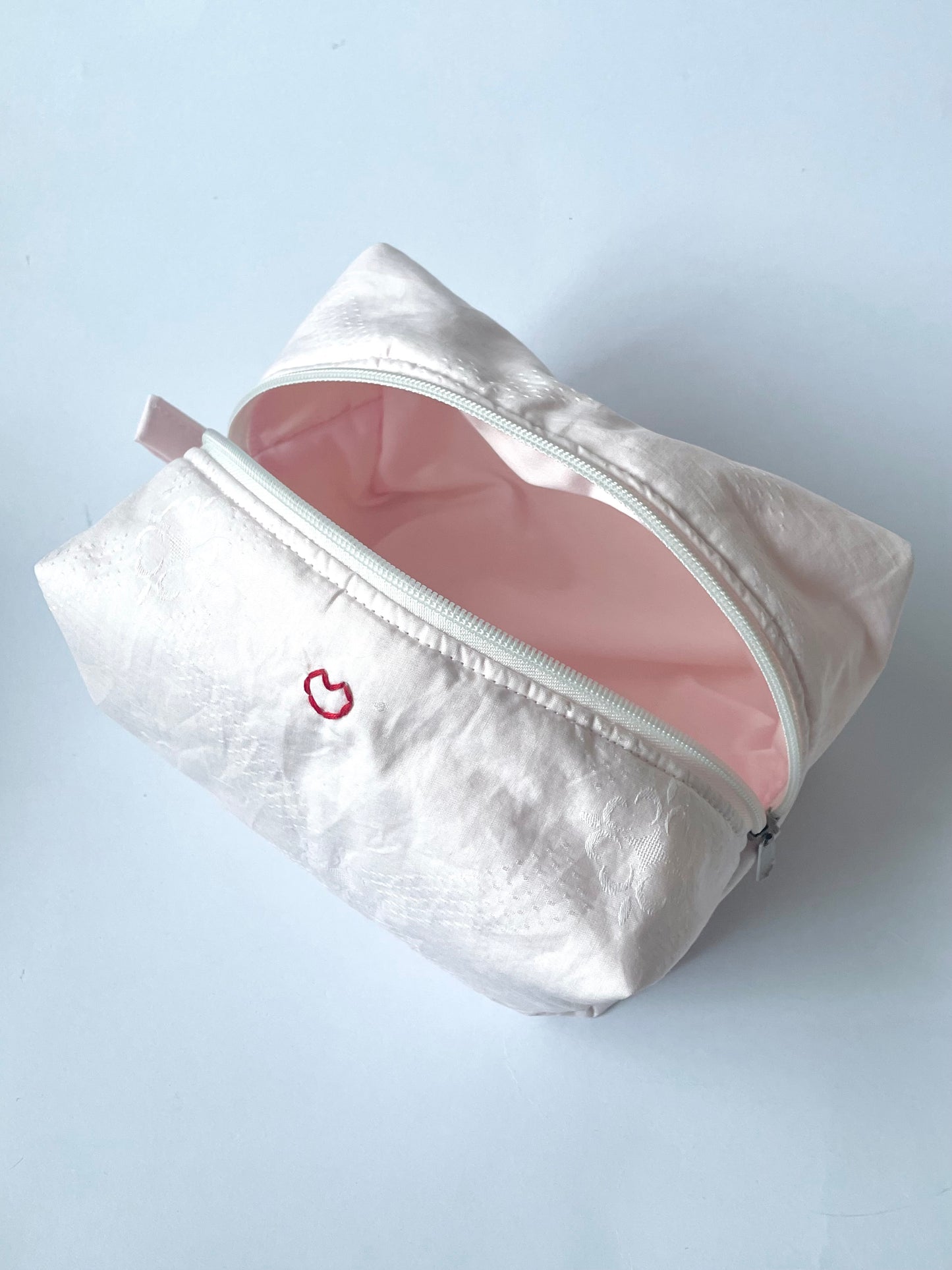 Pink Clover Jumbo Makeup Bag