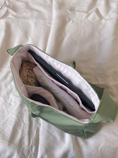 Sage Tote Bow Bag