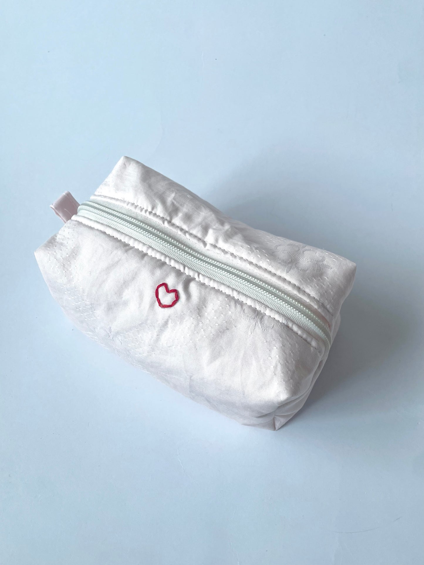 Pink Clover Makeup Bag