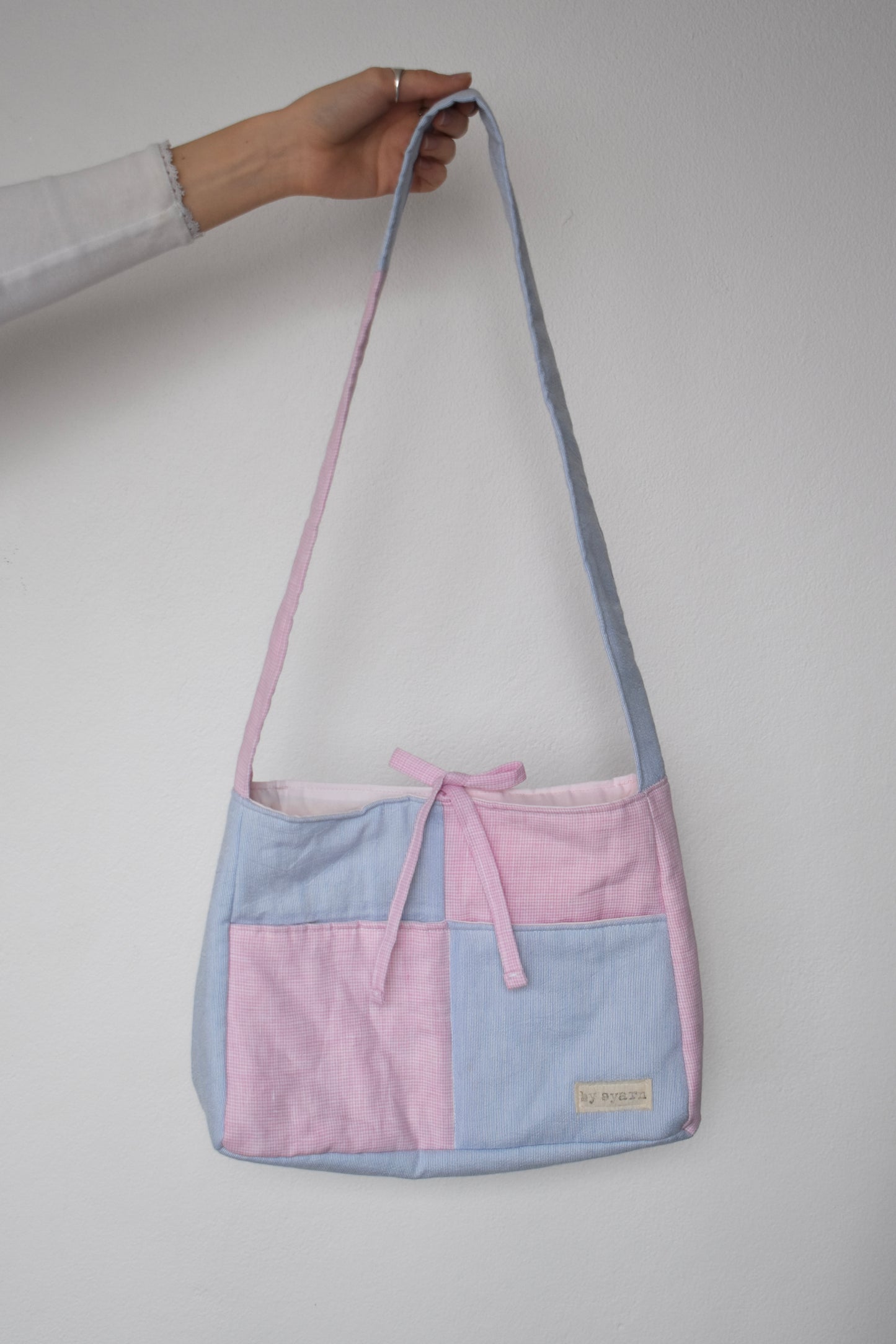 Patchwork Mini Bow Bag