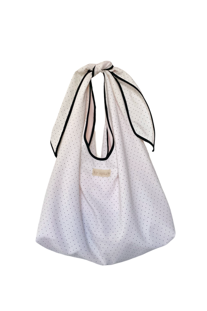 Polka Dot Slouchy Bag