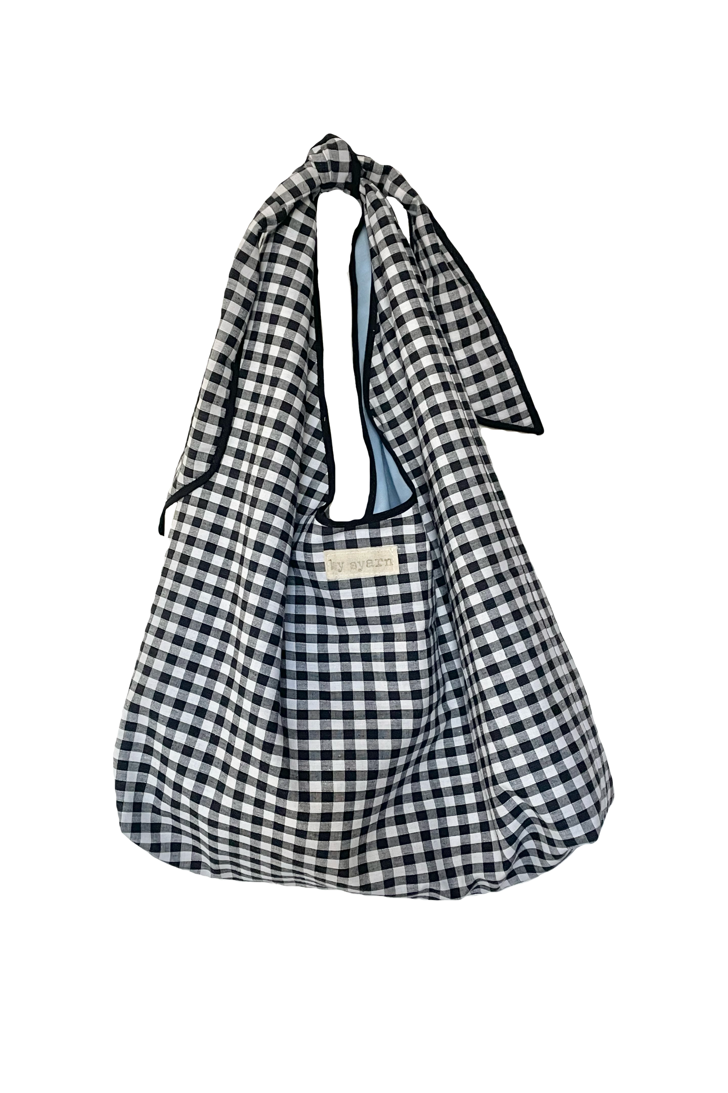 Gingham Slouchy Bag