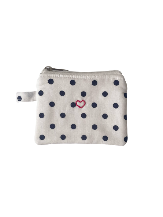 Polka Dot Mini Pouch