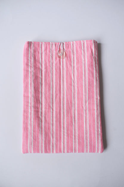 Rose Stripe Large Book Sleeve