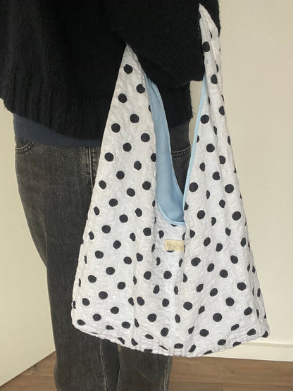 SAMPLE SALE Polka Dot Slouchy Bag