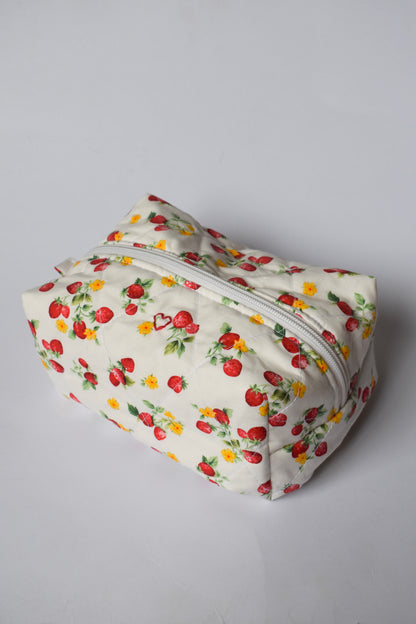 Berry Jumbo Makeup Bag