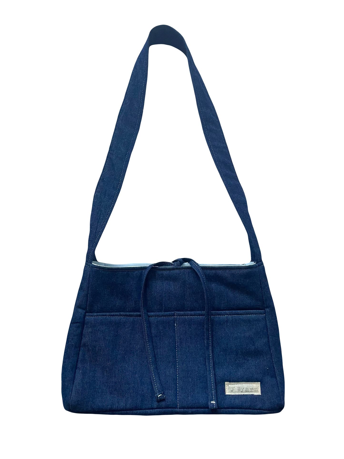Denim Mini Bow Bag