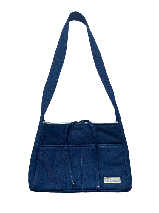 Denim Mini Bow Bag