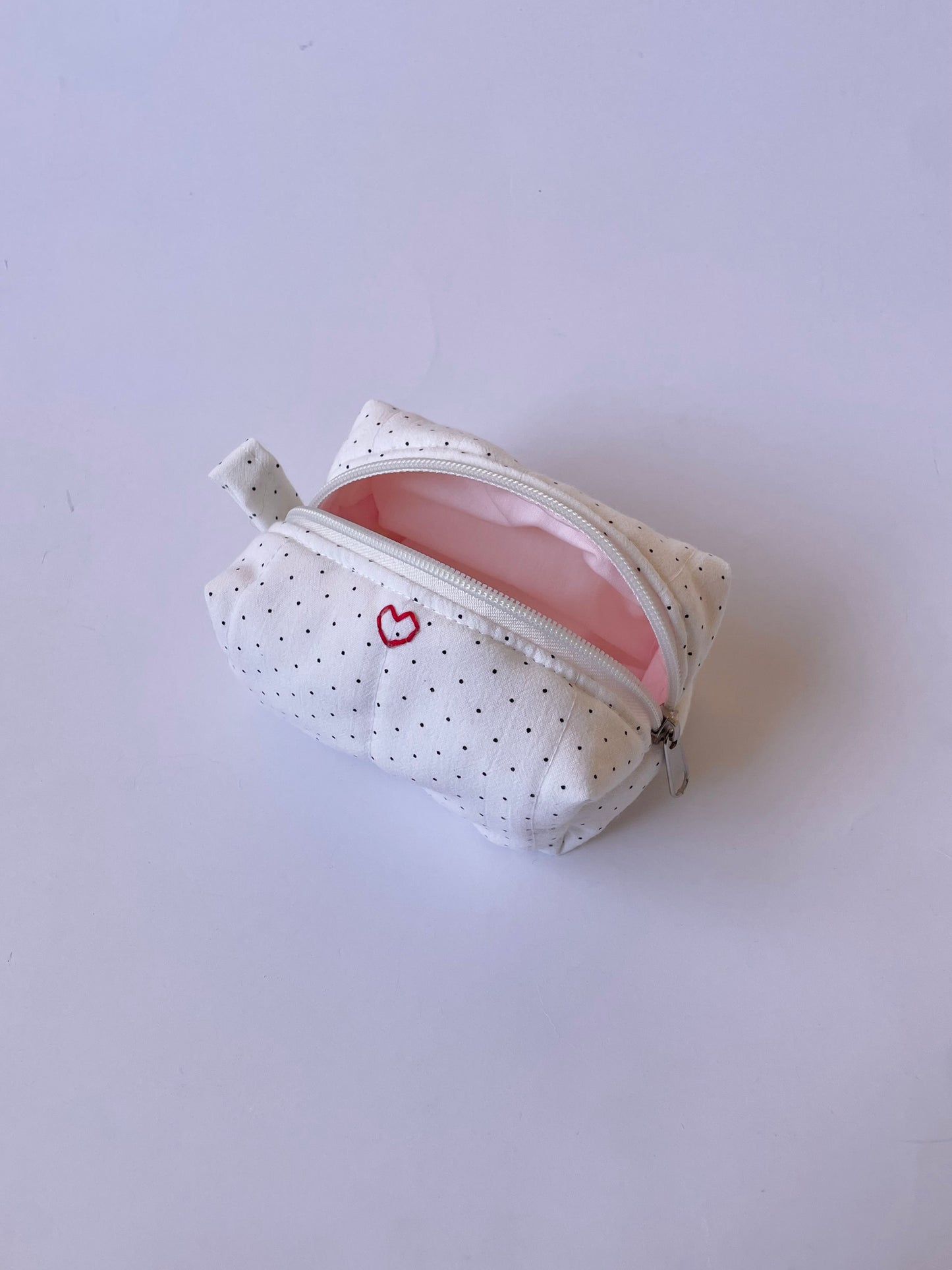 Polka Dot Mini Makeup Bag