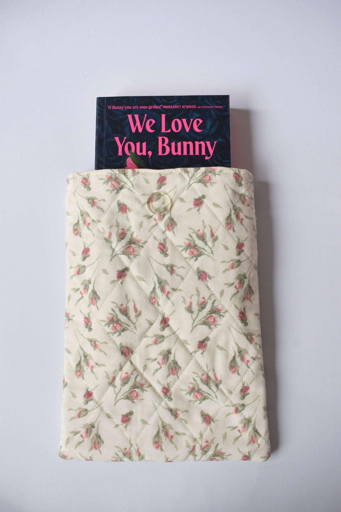 Vintage Floral Large Book Sleeve