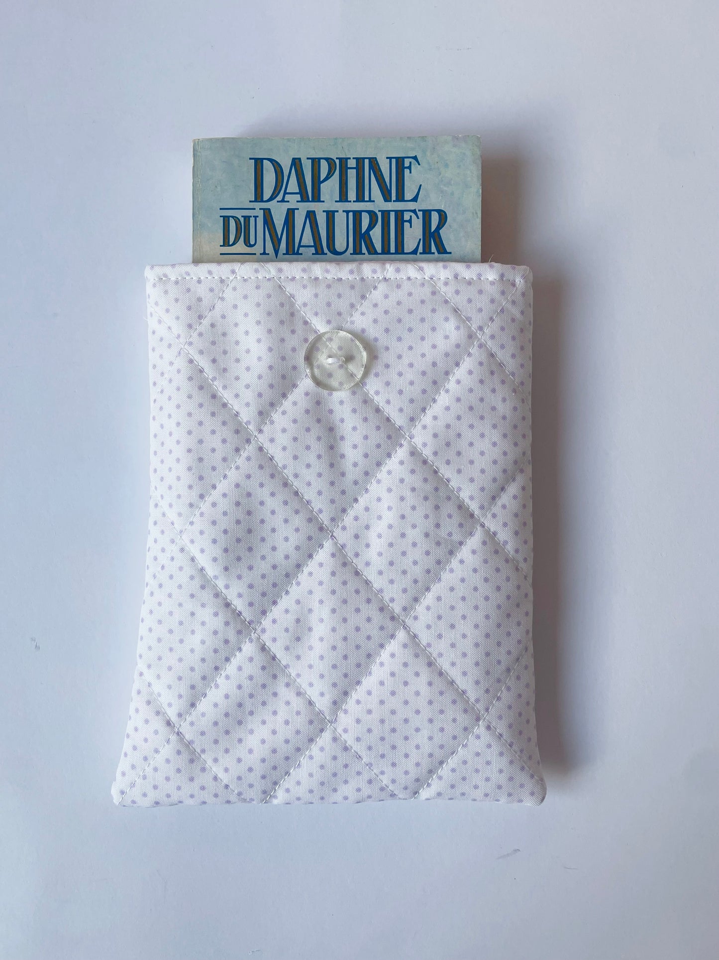 Lilac Polka E-Reader Sleeve