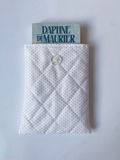 Lilac Polka E-Reader Sleeve