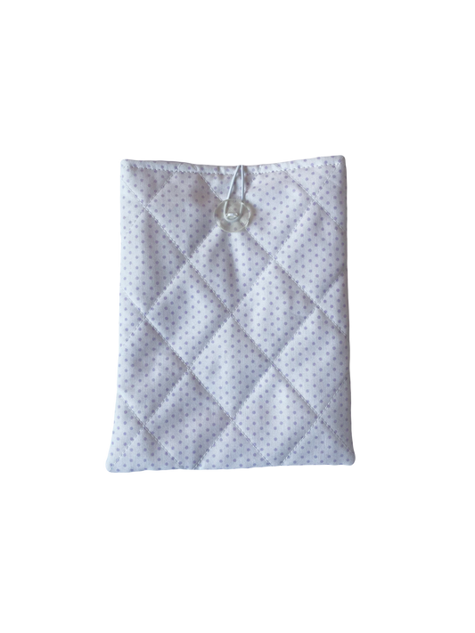 Lilac Polka E-Reader Sleeve