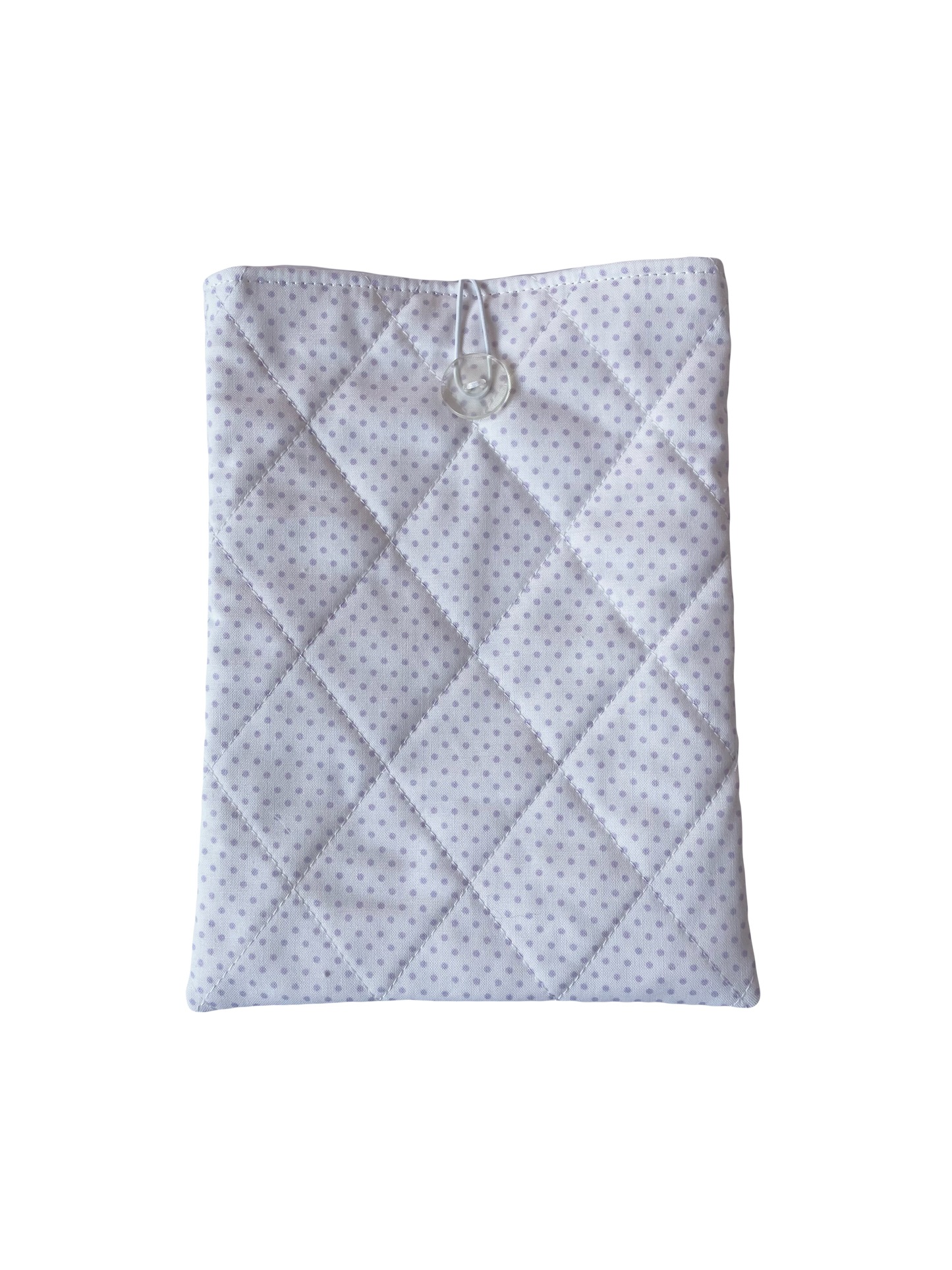 Lilac Polka Book Sleeve