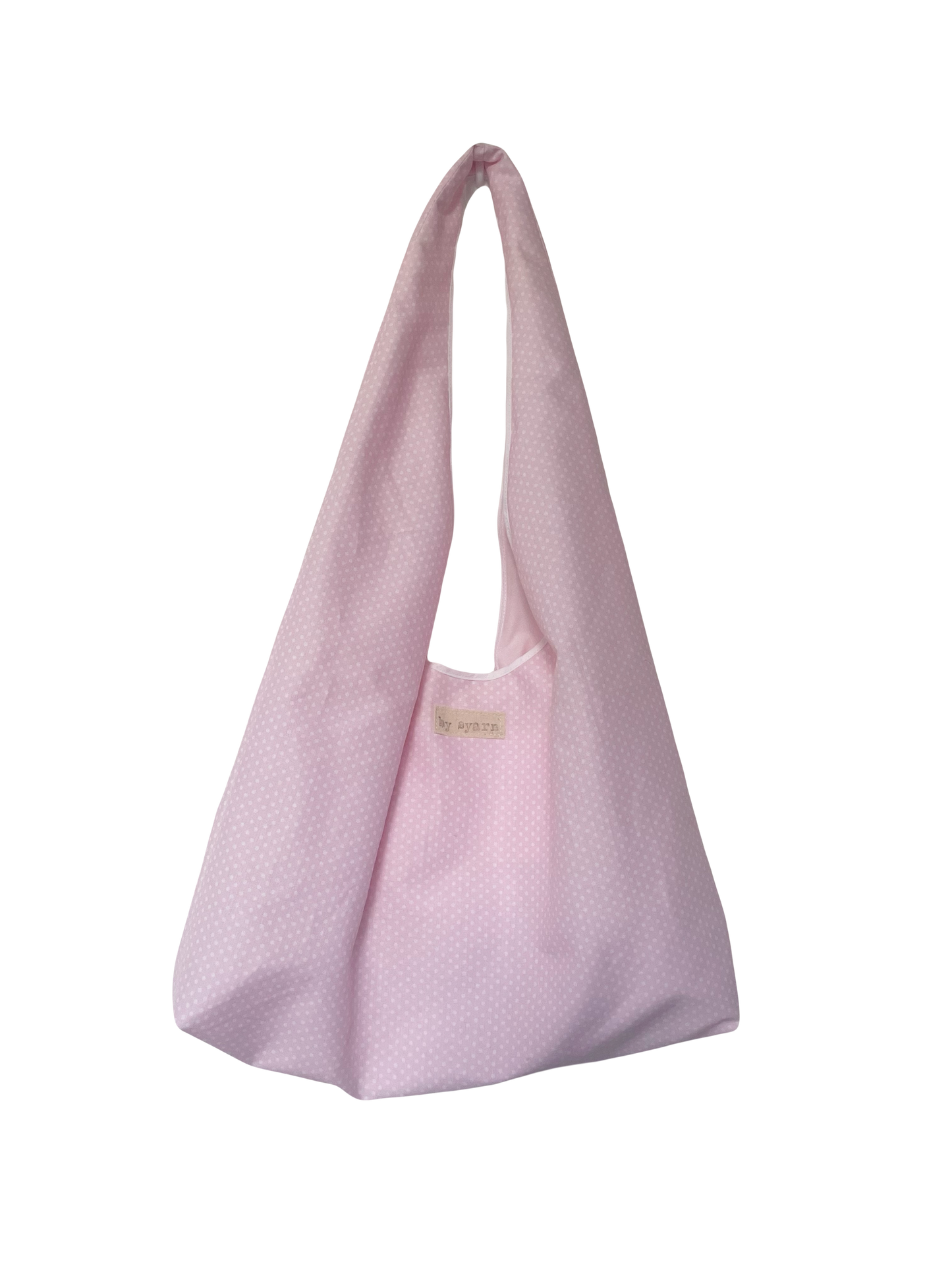 Pink Polka Slouchy Bag