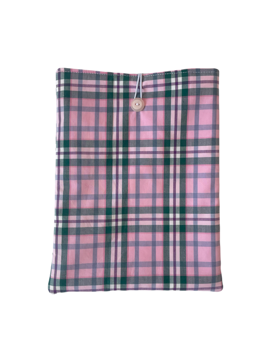 Plaid Book Sleeve